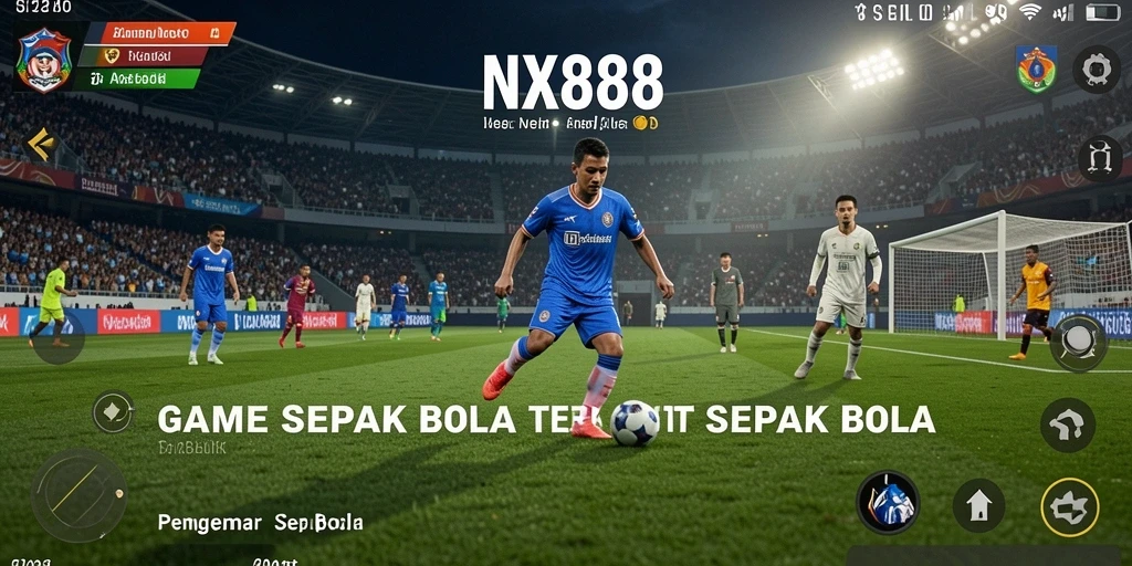 Tampilan gameplay NX888 yang seru saat bertanding.
