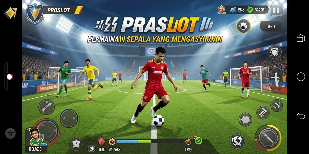 Tampilan gameplay yang penuh aksi dalam PROSLOT.