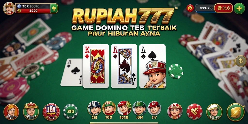 Screenshot RUPIAH777 menunjukkan keseruan gameplay Domino.