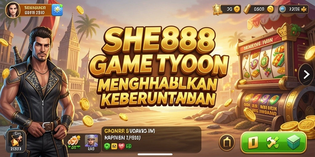 Tampilan gameplay SHE888 yang menarik dan penuh tantangan Tycoon.