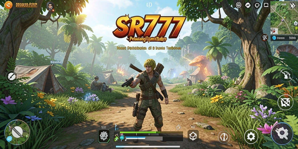 Tampilan gameplay seru dan interaktif di dunia terbuka