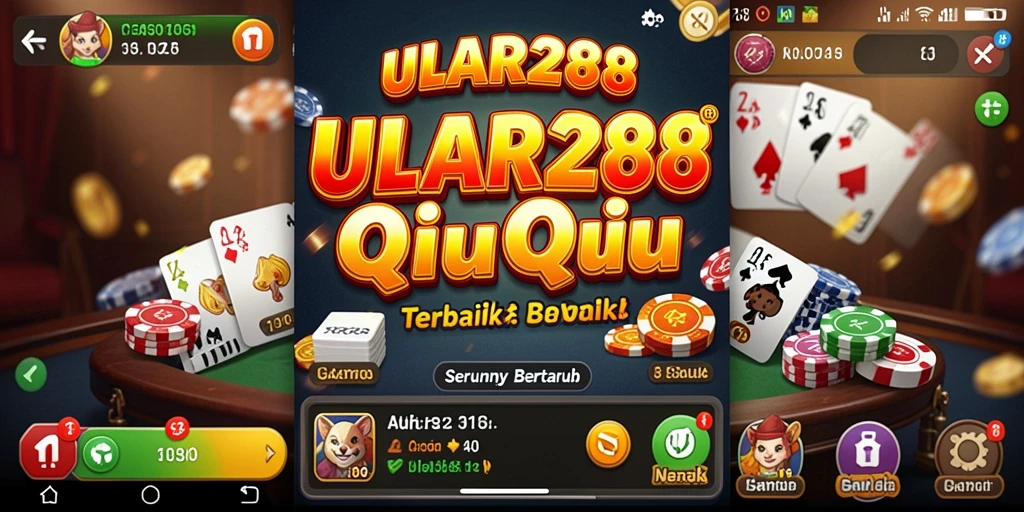 Screenshot gameplay ULAR288 yang menampilkan aksi seru QiuQiu.